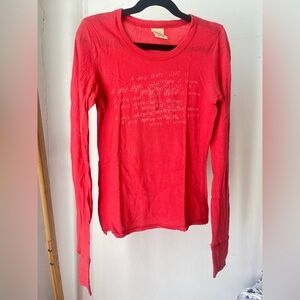 Y2K Abercrombie & Fitch Vintage Top “if you don’t LOVE it leave it alone”